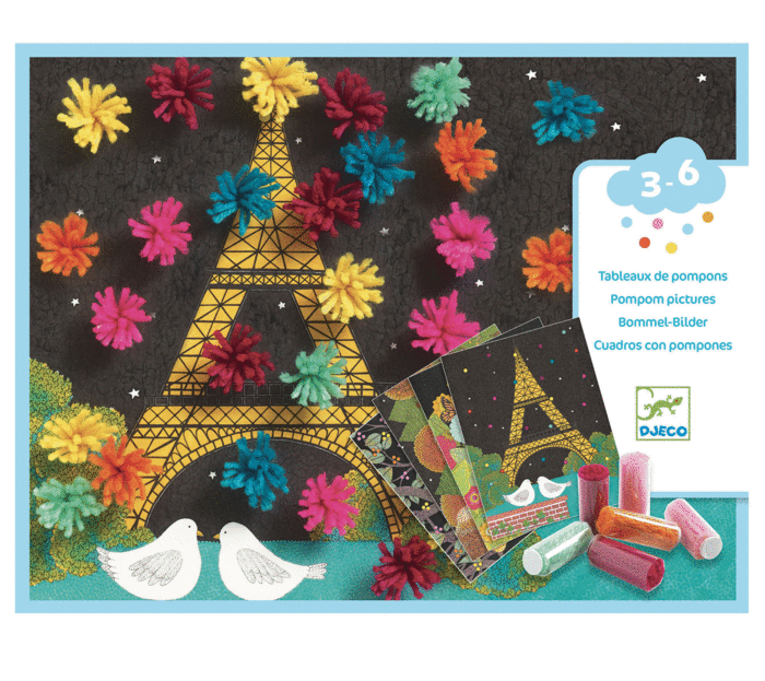 COLLAGE EXPLOSIÓ DE POMPONS DJECO