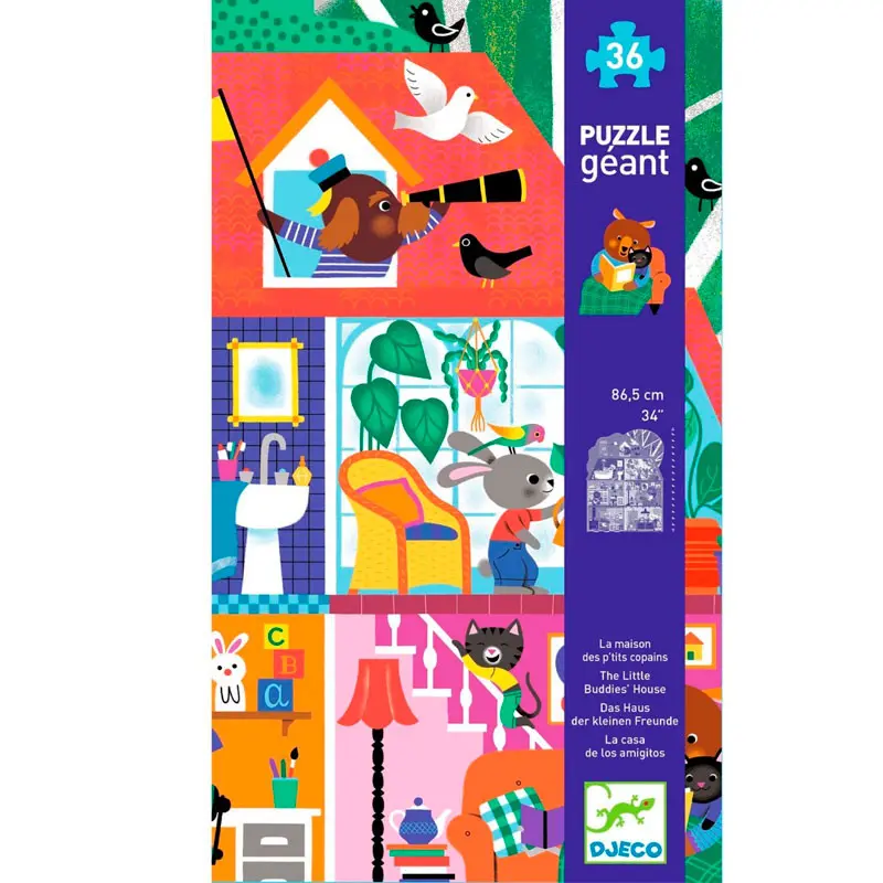 PUZLE GEGANT LA CASA DELS AMIGUETS