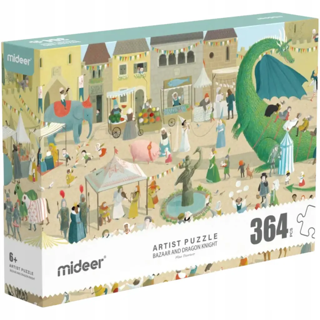 ARTIST PUZZLE BAZAAR AND DRAGON KNIGHT