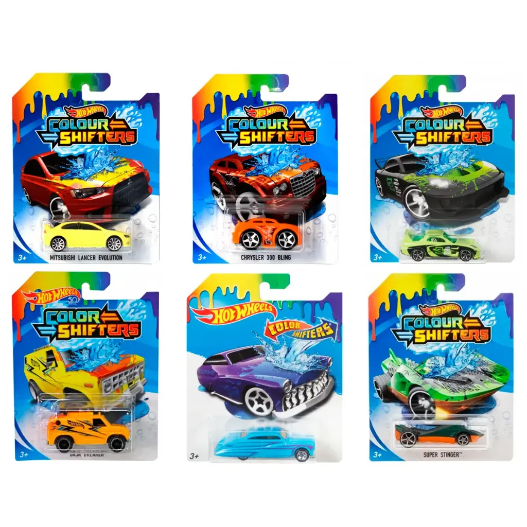 HOT WHEELS COLOR SHIFTERS