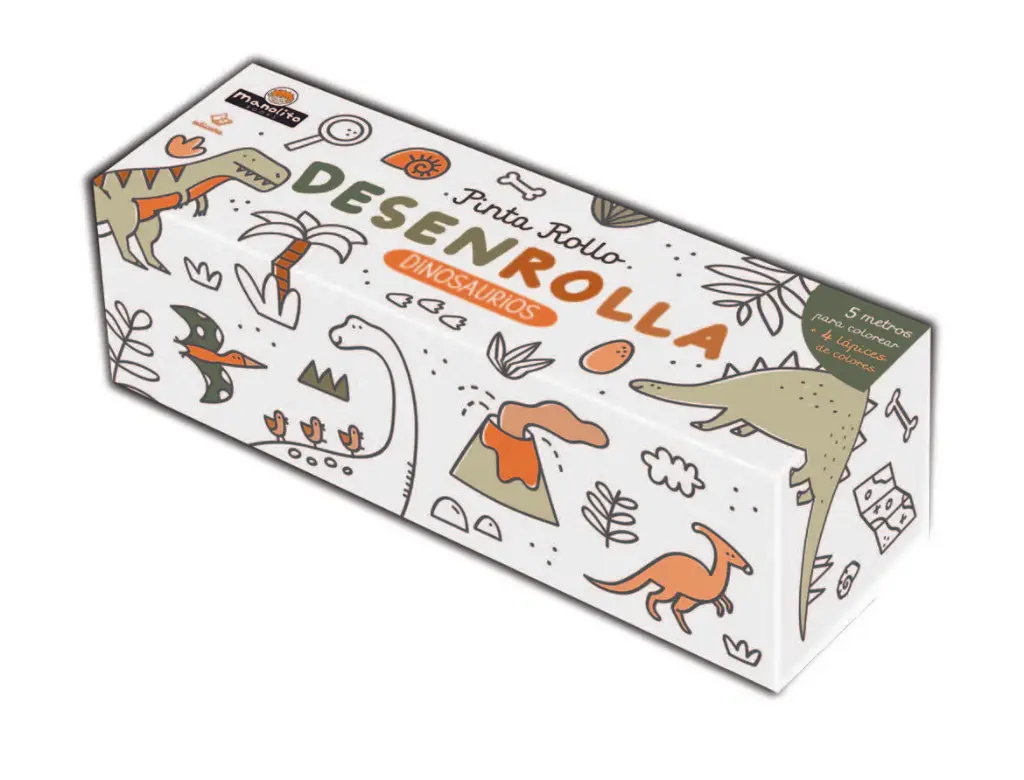 PINTA ROTLLES ELS DINOSAURES