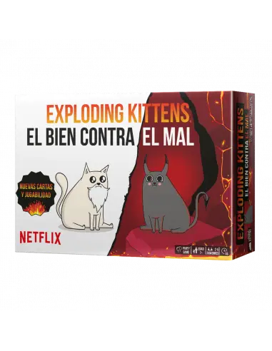 EXPLODING KITTENS EL BIEN CONTRA EL MAL