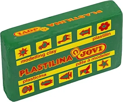 PLASTILINA JOVI 50G. VERD FOSC