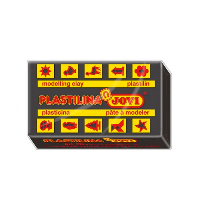 PLASTILINA JOVI 50G. NEGRA