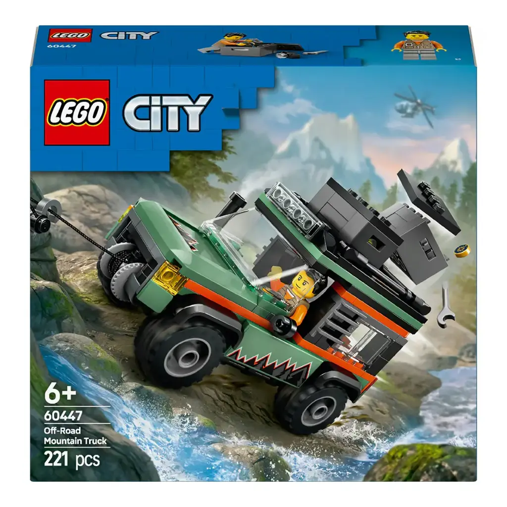 LEGO CITY TOT TERRENY 4X4 DE MUNTANYA