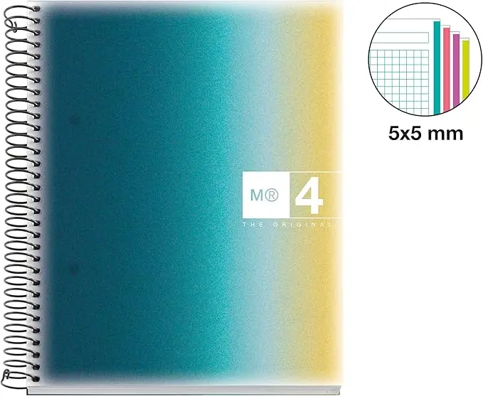 NOTEBOOKS 4 A5 120F 5X5