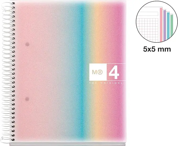 NOTEBOOKS 4 A5 120H 5X5