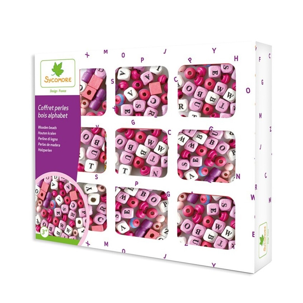 CAIXA COMPTES DE FUSTA ALFABET                    