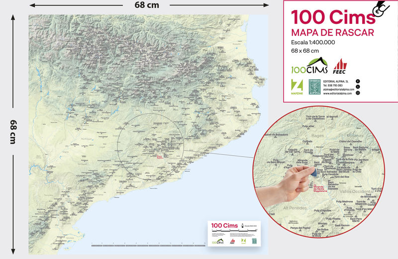 100 CIMS - MAPA PER RASCAR                        