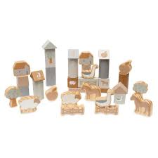 JOC DE BLOCS DE FUSTA GRANJA                      