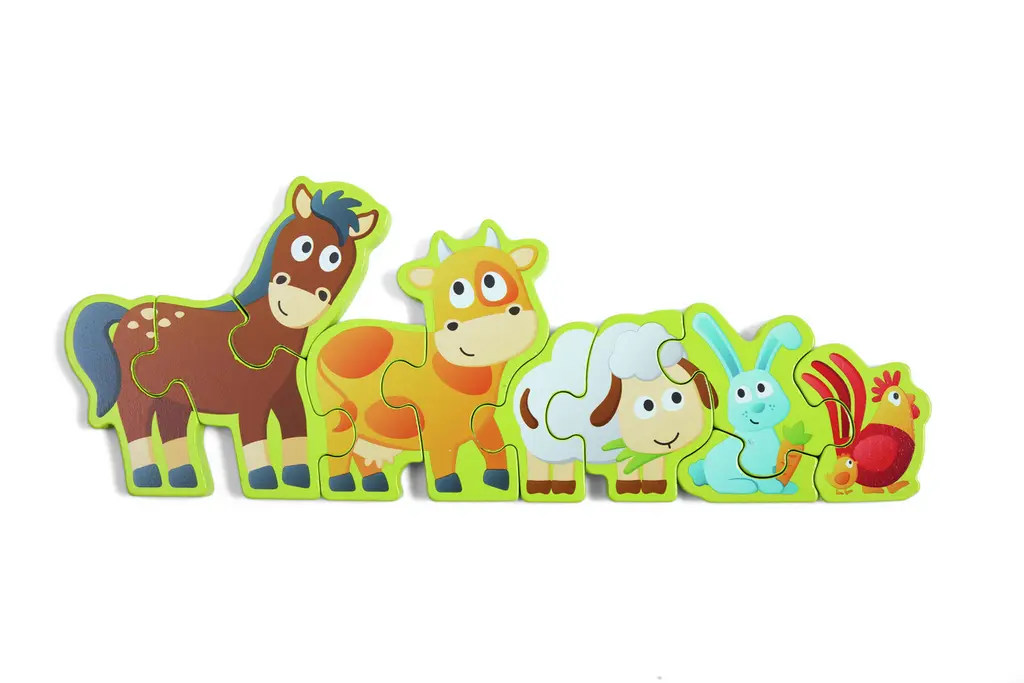 PUZLE ANIMALS DE LA GRANJA                        