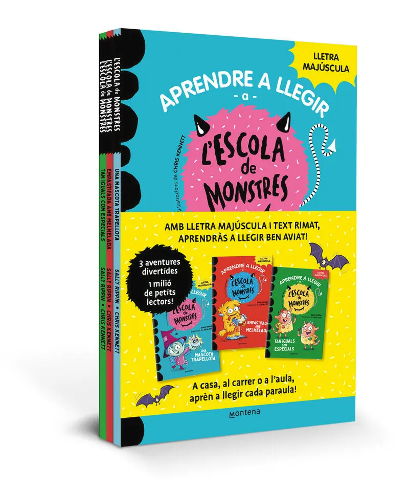 PACK ESCOLA DE MONSTRES 1,2,3                     