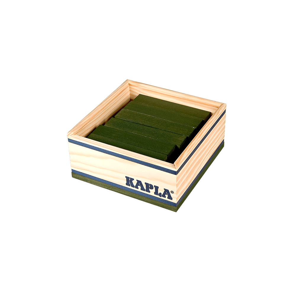 CAIXA 40 PECES VERD KAPLA