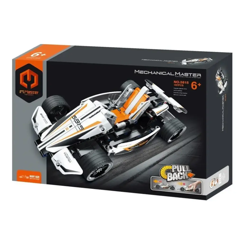 IMMASTER COTXE DE CURSES BLANC