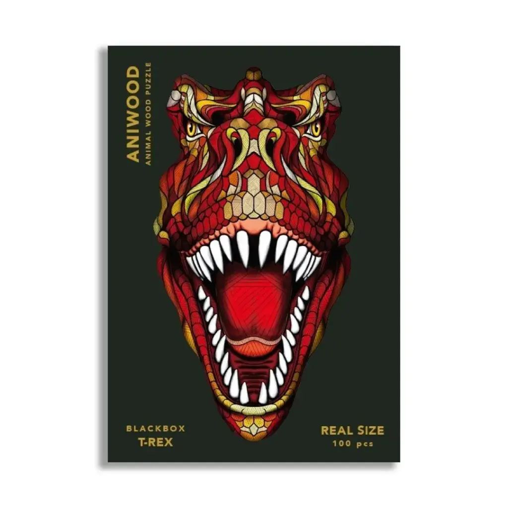 PUZLE 200 PECES ANIWOOD T-REX