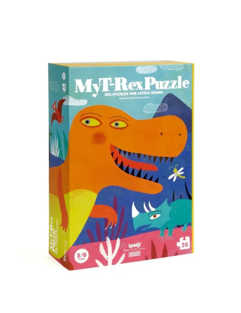 PUZLE 36 PECES MY T-REX LONDJI