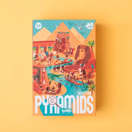 PUZLE 100 PECES GO TO THE PYRAMIDS LONDJI