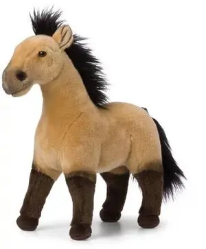 CAVALL SALVATGE BEIX 29 CM