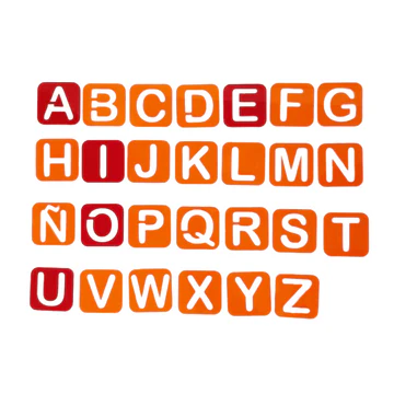 ABECEDARI METACRILAT TICUMIKU