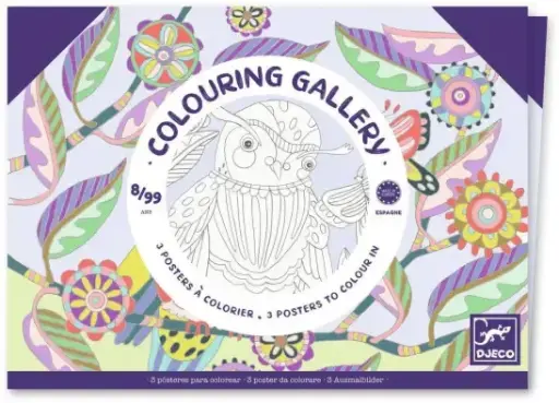 [37038691] COLOURING GALLERY OCELLS DJECO