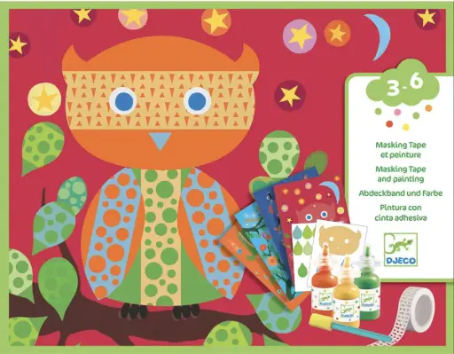 [37039879] PINTURA AMB CINTA ADHESIVA ÉS MÀGIC