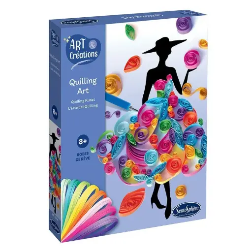 [15320540] EL ARTE DEL QUILLING ROBES DE RÊVE