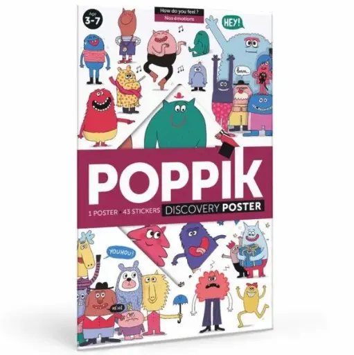 [00141165] ENGANXINES LES EMOCIONS POPPIK