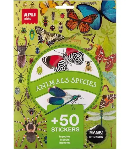 [17119429] 50 STICKERS INSECTES