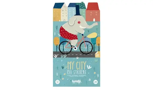 [07542435] MIX STICKERS MY CITY LONDJI