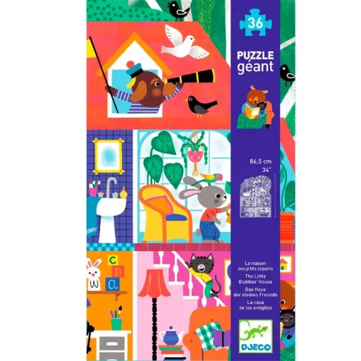 [37037169] PUZLE GEGANT LA CASA DELS AMIGUETS