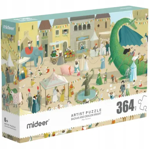 [08403203] ARTIST PUZZLE BAZAAR AND DRAGON KNIGHT