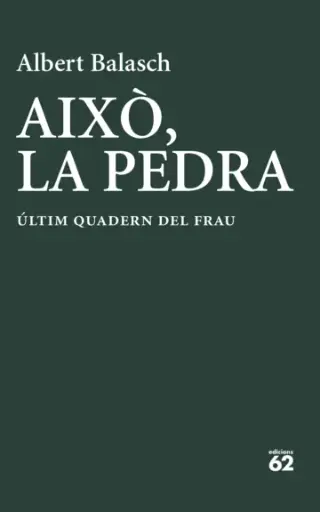 [04578327] AIXÒ, LA PEDRA