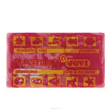 [08700692] PLASTILINA JOVI 50G. VERMELL FOSC