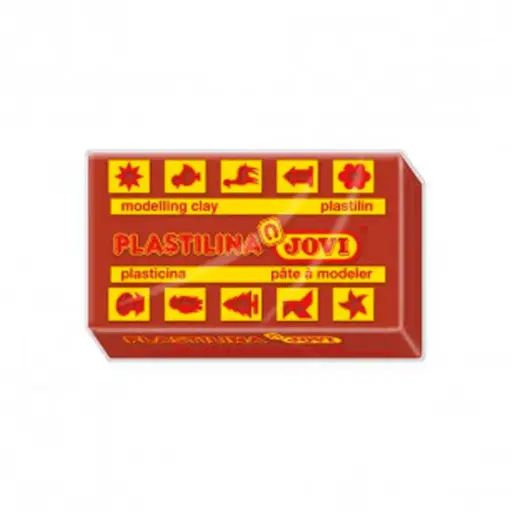 [08700695] PLASTILINA JOVI 50G. MARRÓ