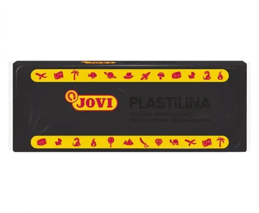[08700722] PLASTILINA JOVI 150G NEGRE