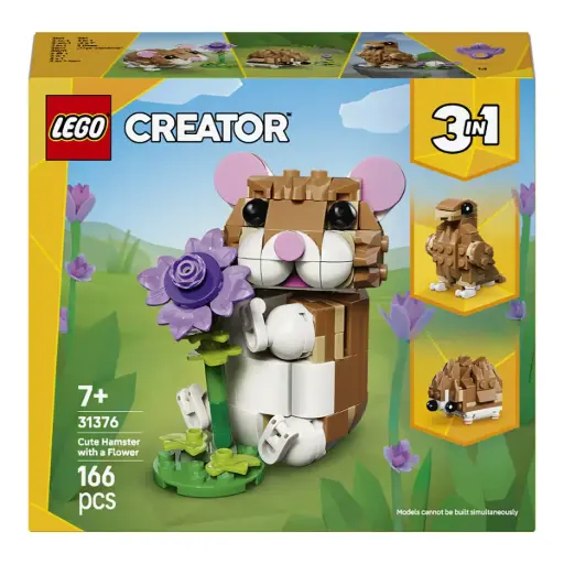 [22531376] BONIC HÀMSTER AMB FLOR LEGO CREATOR