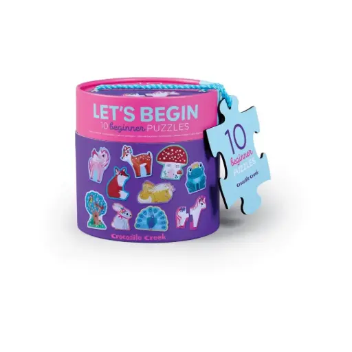 [19929524] PUZLE 10 PECES LET'S BEGIN UNICORN