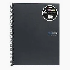 [087021200] QUADERN NB4 A5 160 CLA GRAFIT