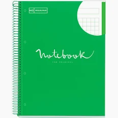[08746059] QUADERN NB1 A4 80 CLA 90G PP EMOTION VERD
