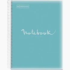 [08760580] QUADERN NB1 A4 80 CLA 90G PP EMOTION BLAU CLAR