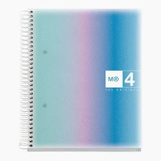 [08704097] NOTEBOOKS 4 A5 120H 5X5