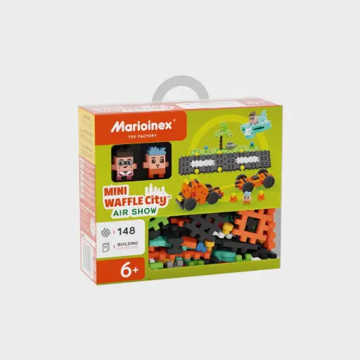 [71190423] MINI WAFFLE CITY AIR SHOW 148 PECES