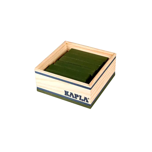 [19400509] CAIXA 40 PECES VERD KAPLA