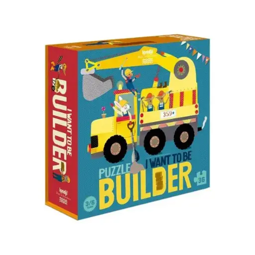 [07516873] I WANT TO BE... BUILDER PUZLE