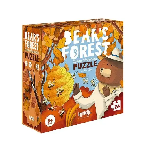 [07542618] PUZLE 24 PECES BEAR'S FOREST LONDJI